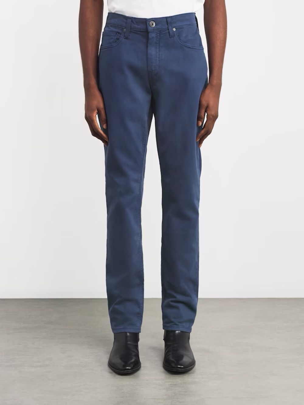 NWT PAIGE Federal Slim Straight Trouser Jeans Rich Navy Blue Men's 29 Stretch